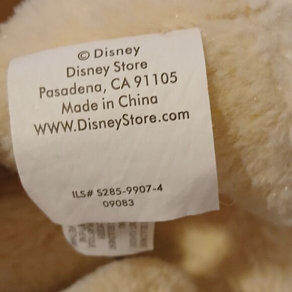 Disney Store Winnie the Pooh Cream Buster Dog Stuffed Plush Animal Toy Doll 12" - Picture 6 of 6